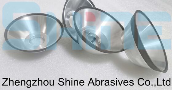 Vitrified Bond CBN bánh xẻ 200mm đường kính tiêu chuẩn để mang thép Xẻ chính xác hoàn thiện cao cấp