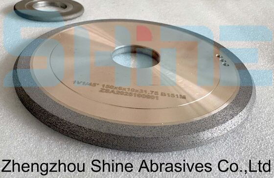 Ống mài liên kết nhựa CBN 1A1 Loại đường kính 150mm Kích thước để sắc nét HSS Hiệu suất cao Thời gian sử dụng kéo dài