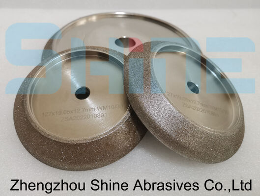 150mm 6 Inch Electroplated CBN Band Saw Sharpening Wheel Custom Made for Saw Tooth Profile