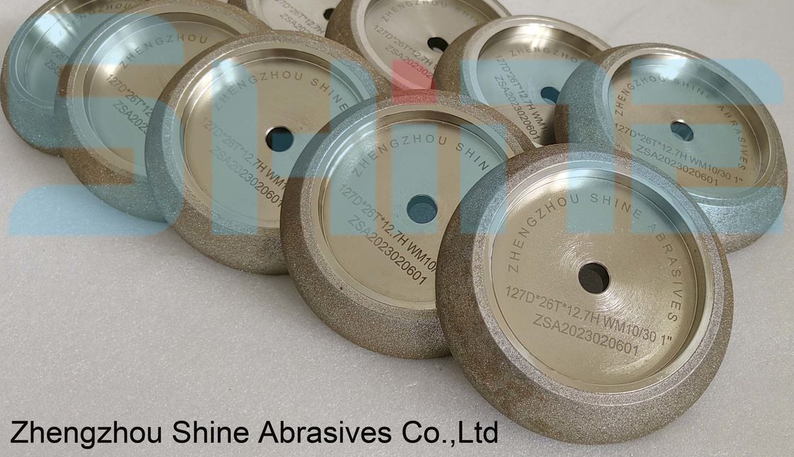 127mm Band Saw Blade Diamond Wheel CBN Đá sắc nét Đá nghiền đĩa