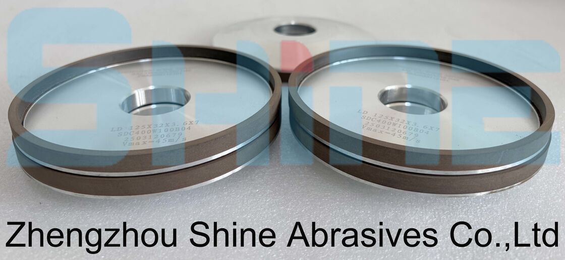 4A2 Nhựa liên kết kim cương trượt bánh xe cho đồng nhôm cứng vòng cưa lưỡi