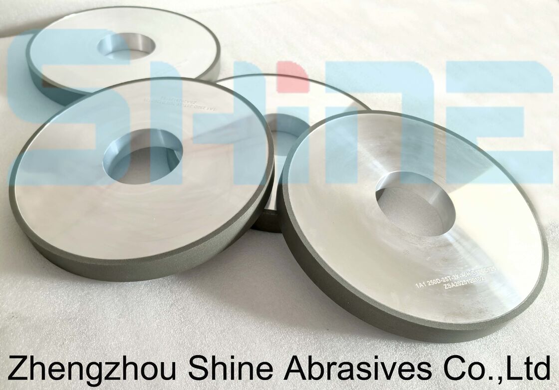 250mm 1A1 Flat Resin Bond CBN Diamond Grinding Wheel cho Carbide