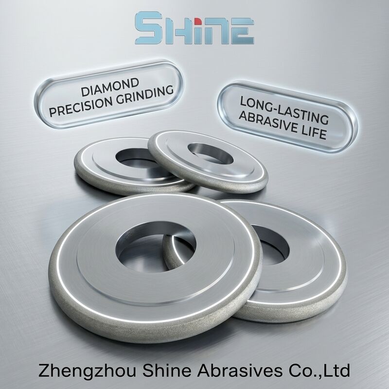 14FF1 Metal Bond CBN Vòng trượt cho công cụ HSS Thép không gỉ