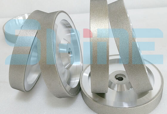 Bánh mài bề mặt kim cương mạ điện 1A1 200mm D126 để gia công gốm Alumina Zirconia Silicon Carbide